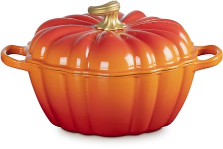 Le Creuset braadpan 24cm pompoen - oranjerood
