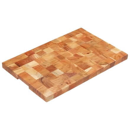 vidaXL - Hakblok - 60x40x3,8 - cm - massief - acaciahout