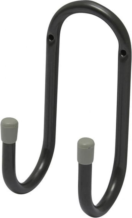 Ophanghaak Dubbel Grijs 16 x 7,5 cm | Per Stuk