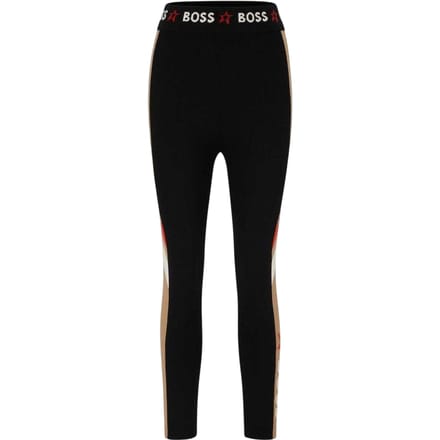 Boss Dames/Dames Elastische Legging Kleurblok (Zwart)