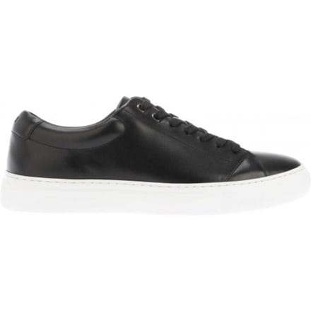 Boss Heren Enlight Leren Trainers (Zwart)