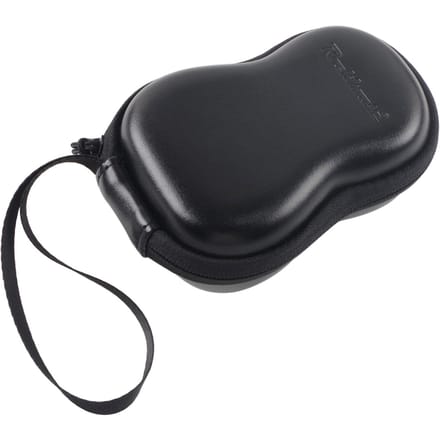 Rockhouse Plectrumhouder Case Opbergruimte 18/30 Sleuven Plectrums van Verschillende Dikte Etui EVA PU Leer S zwart