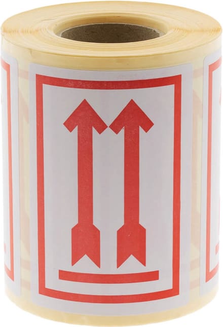 500x Etiket Pijlen