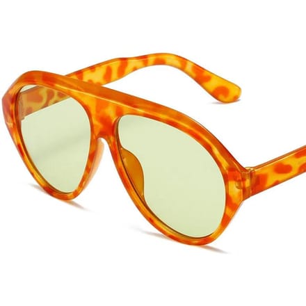 Pilot Oversized Zonnebril Goggles Dames Mode Luxe Merk Designer Zonnebrillen Heren Dames Groot Frame Trendy Tinten Uv400