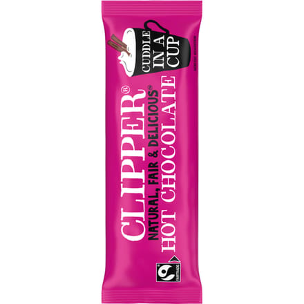 Clipper | Instant Hot Chocolate sachets | Chocolademelk sticks | 100 x 28 gr