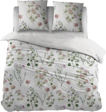 Snoozing Distine - Flanel - Dekbedovertrek - Lits-jumeaux - 260x200/220 cm - Multi