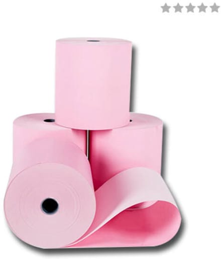 Thermorollen 80x80x12 mm-roze 50 st/ds