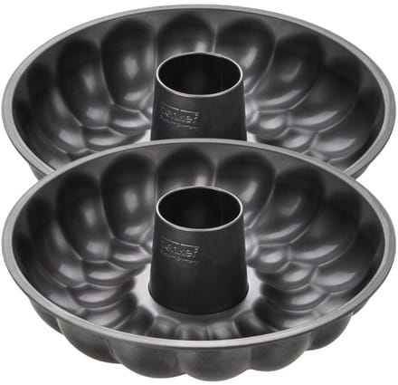 Set van 2 Broodvormen met schoorsteen 32 cm Zenker Black Metallic