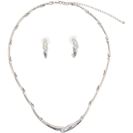 Behave – Sieradenset – Zilverkleur – Modern – Elegant – Nikkelvrij