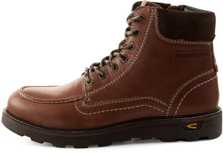 camel active OURAY laars van leer - Maat menswear-40 - Cafe