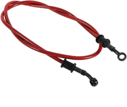 Motor Olieslang - Remleiding Koppeling - Motor Onderhoud - Flexibel PVC Materiaal - 120 cm Lengte - Rood