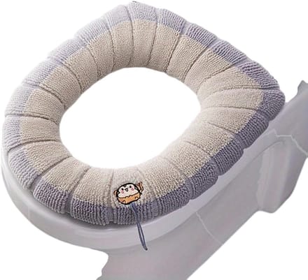 Toiletkussen Set - Toiletzitting Hoezen - Comfort Verhogend - Universeel Passend - 3 Stuks - Beige