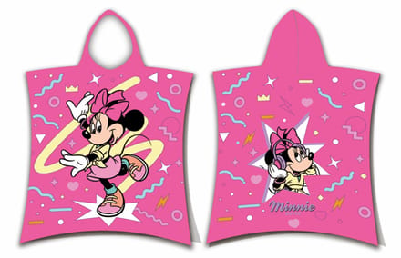Minnie Mouse poncho 'Sparkle' 50 x 115 cm