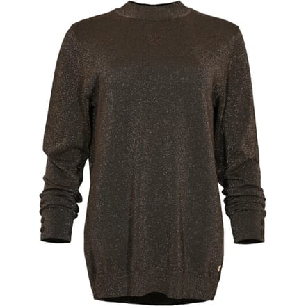 MAICAZZ Wi25.70.212 road pullover brown lurex