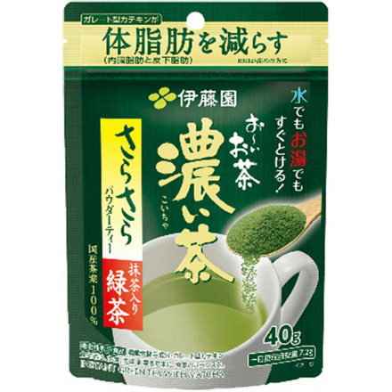 Itoen matcha + groene thee poeder met rijke smaak 40 g