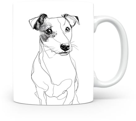 Beker Jack Russell Terriër