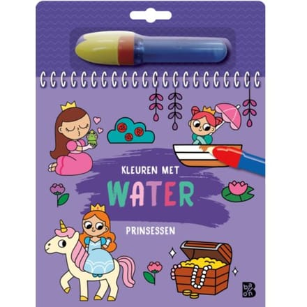 Standaard Uitgeverij Coloring with Water - Princesses