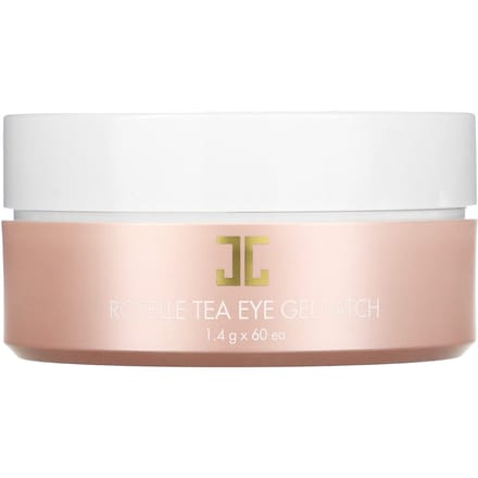 Jayjun Cosmetic, Patchs Gel pour les Yeux Thé Rose, Revitalisant, 60 patchs, 1,4g (0,04 oz) chaque white