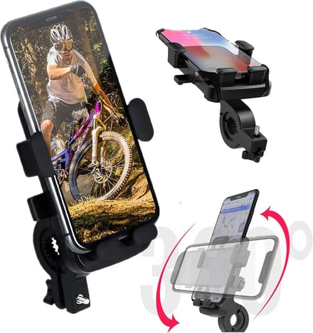 Telefoonhouder Fiets - Fietshouder - Scooter - Brommer - Motor - Smartphonehouder