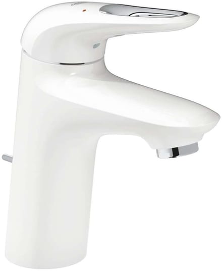 Grohe Eurostyle - Wastafelkraan S, moon white/chroom 33558LS3