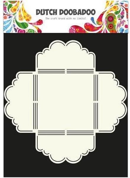Dutch Doobadoo Dutch Envelop Art Scallop 3  A4 470.713.020