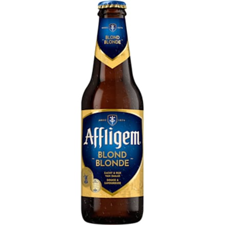 Blond bier fles