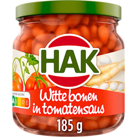 Witte bonen in tomatensaus