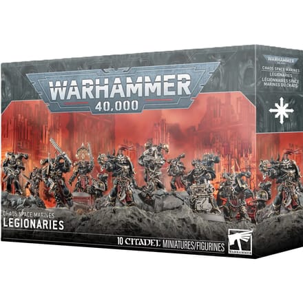 Beeldje Games Workshop Warhammer 40k - Space Marine du Chaos Squad / Legionnaires (2025)