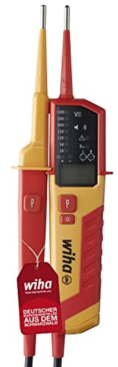Spanning- en continuïteitstester tot 1000 VAC/1500 VDC - CAT IV