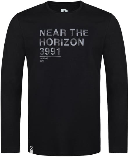 Heren T-shirt Loap Alfons Zwart - S