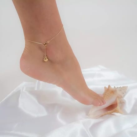 Sylvie Monthulé | Gold Anklet | Ocean Shell