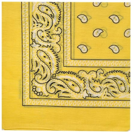 Prowler Red 5056341210177 - Hanky - Yellow