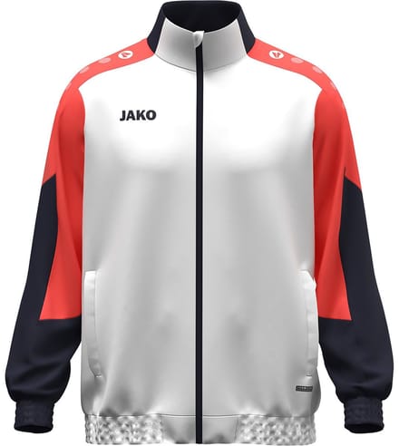 Jako Dynamic Presentatiejack - Wit / Koraal / Marine | Maat: S
