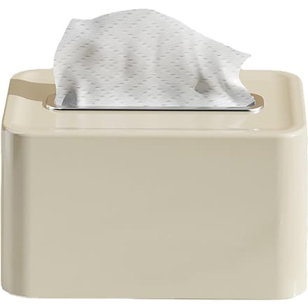 Multifunctionele Exquise Duurzame Tissueboxhoes Tissue Dispenserdoos Servethouder voor white
