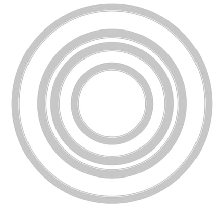 Sizzix Framelits Snijmal Set - Circles - 4 stuks