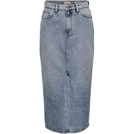 Dames spijkerrok Only Onlayoe HW Front Slit Midi