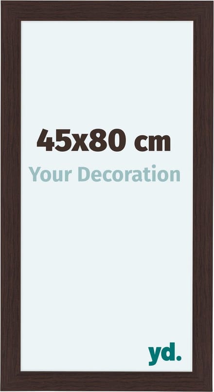 Your Decoration - Fotolijst 45x80 cm - MDF - Eiken Donker - Como