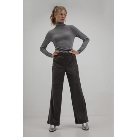 Josephine & Co Saar Sweater Steel Grey Maat: XL | Longsleeves Outlet | Dames | Grijs