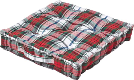 Homescapes MacDuff tartan zitkussen 40 x 40 x 10 cm
