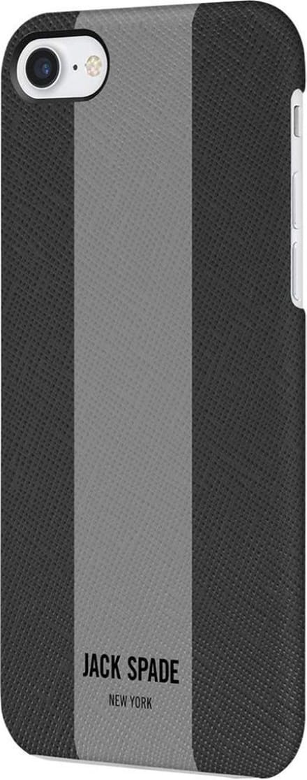 Jack Spade Stripe Case Zwart voor Apple iPhone 7/8/SE 2020