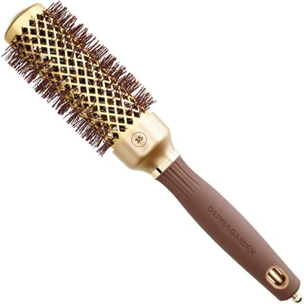 Olivia Garden Expert Blowout Shine Wavy Föhnborstel Goud-Bruin