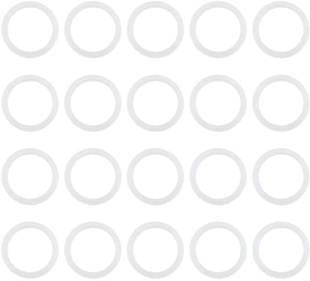 Allecto - Nylon Ringen - Deurklink Reparatie - 21 mm - Wit