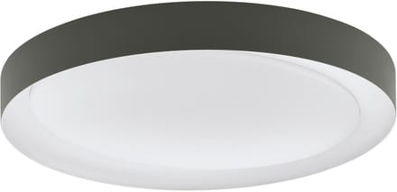 EGLO Laurito Plafondlamp - LED - Ø 49 cm - Wit|Grijs - Dimbaar