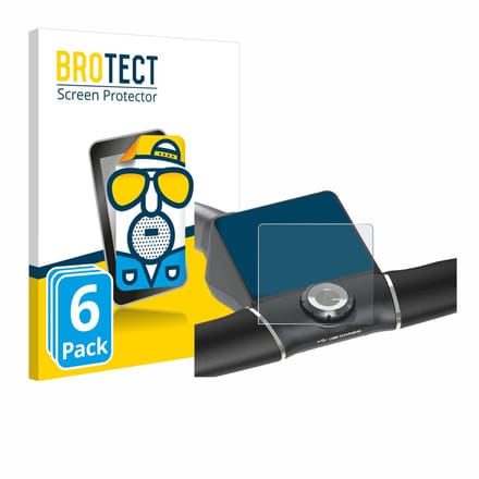 BROTECT - Screenprotector voor Motocaddy M5 GPS Electric Trolley - Folie Beschermfolie matte 6 Stuks