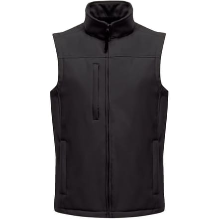 Regatta Flux Softshell Bodywarmer RG788 - ALL BLACK - 6XL