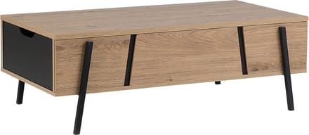 BLACKPOOL - Salontafel - Lichte houtkleur - Spaanplaat