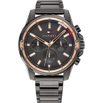 Tommy Hilfiger Mason Heren Grijze Horloge 1791790