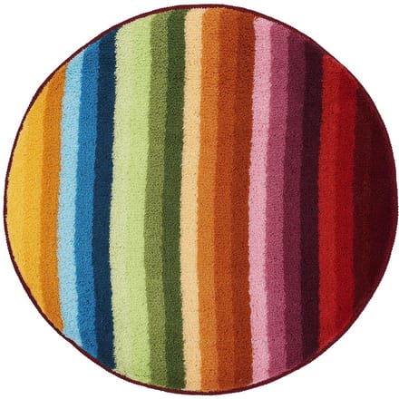 Badmat Funky, 80 cm rond, multicolor