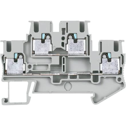 Siemens 8WH60200AF00 Klem 2-etages Steekaansluiting Grijs 50 stuk(s) Piece