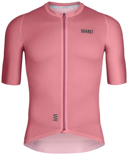 Suarez Lite 2.5 Korte Mouw Wielertrui Roze M Man